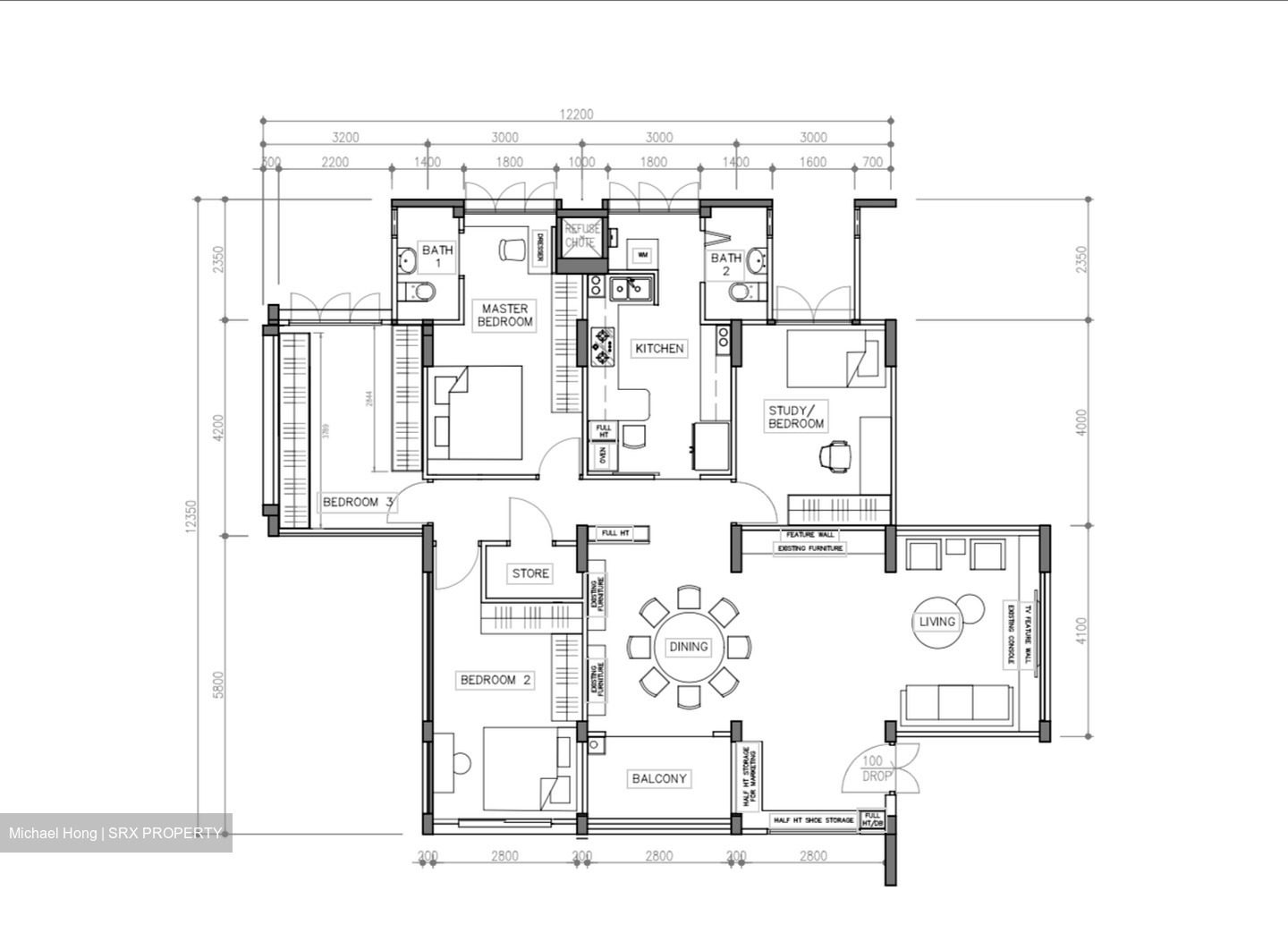 Blk 222 Ang Mo Kio Avenue 1 (Ang Mo Kio), HDB 5 Rooms #638203801